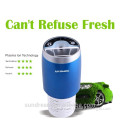 High quality car charger powered air ionizer refresher with air scent purifier for car fresher